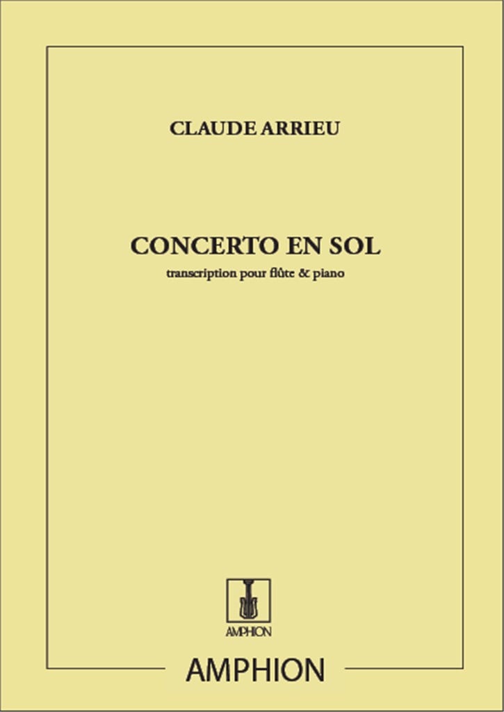 Concerto En Sol Fl-Piano